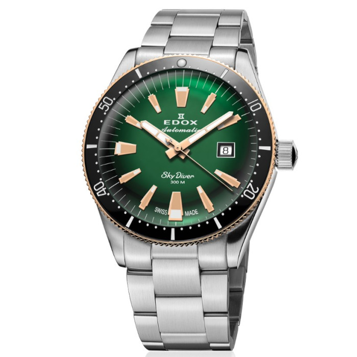 Edox Skydiver Date Automatic Limited Edition 42mm 80126-357RNM-VIR