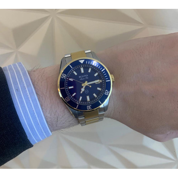 Bulova Marine Star Cuarzo 98B334