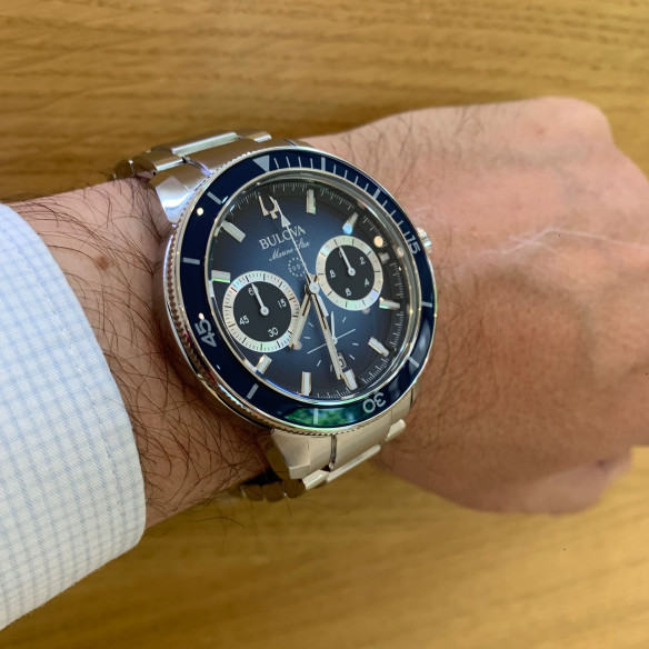 Bulova Marine Star Crono cuarzo 96B380