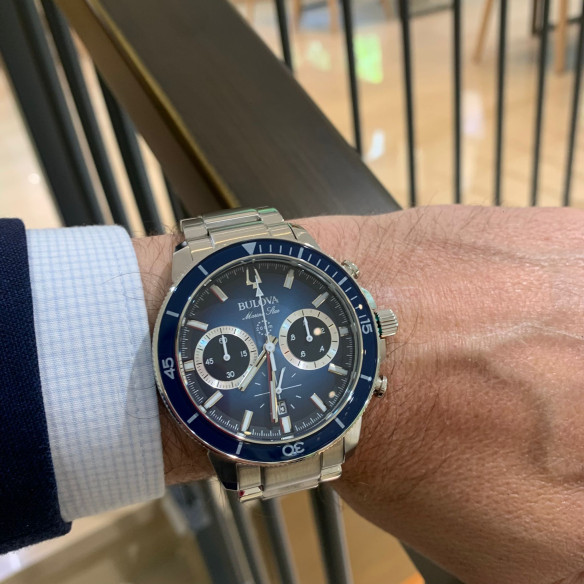 Bulova Marine Star Crono cuarzo 96B380