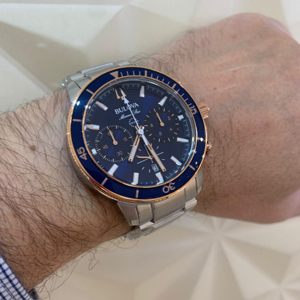 Bulova Marine Star Crono cuarzo 98B301
