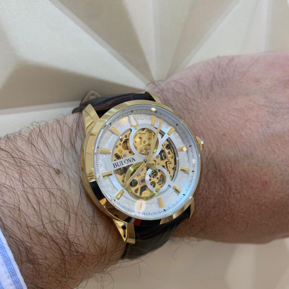 Bulova Classic Sutton Scheleton 97A138