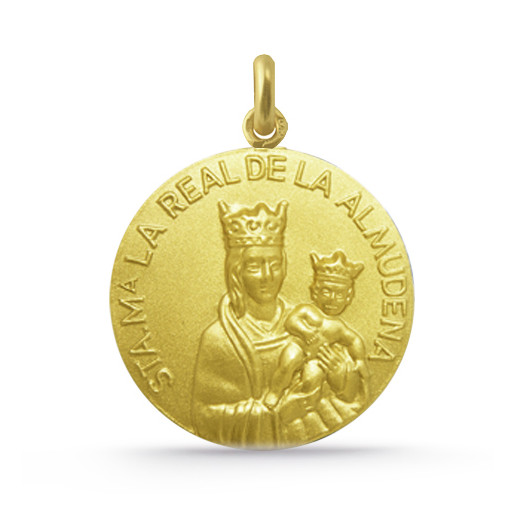 Medalla Virgen de la Almudena 18Kt.04515370052