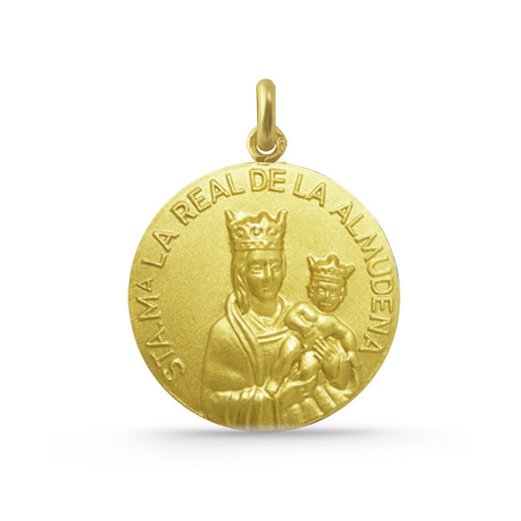 Medalla Virgen de la Almudena 18Kt.04515370052