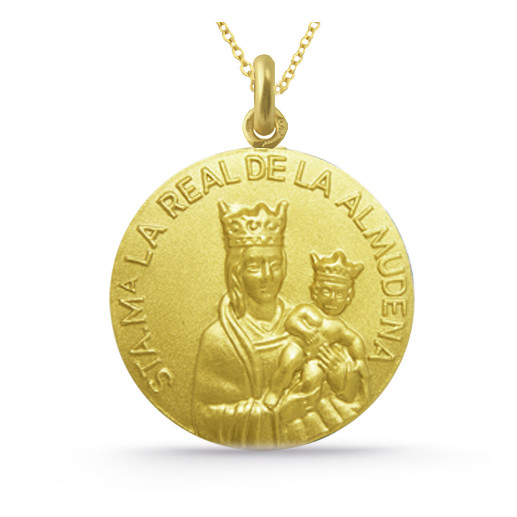 Medalla Virgen de la Almudena 18Kt.04515370052 2
