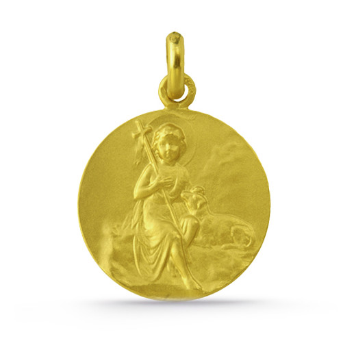 Medalla San Juan Bautista Oro 18 kt.04517080052
