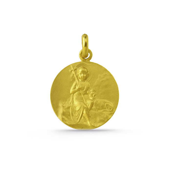 Medalla San Juan Bautista Oro 18 kt.04517080052