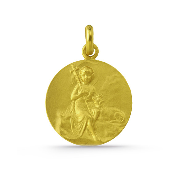 Medalla San Juan Bautista Oro 18 kt.04517080052