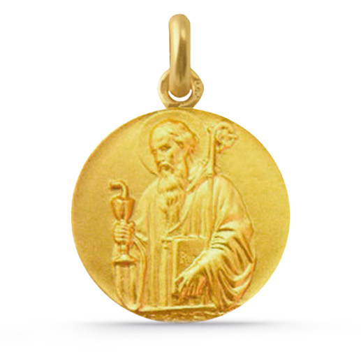 Medalla San Benito Oro 18K 04517130052