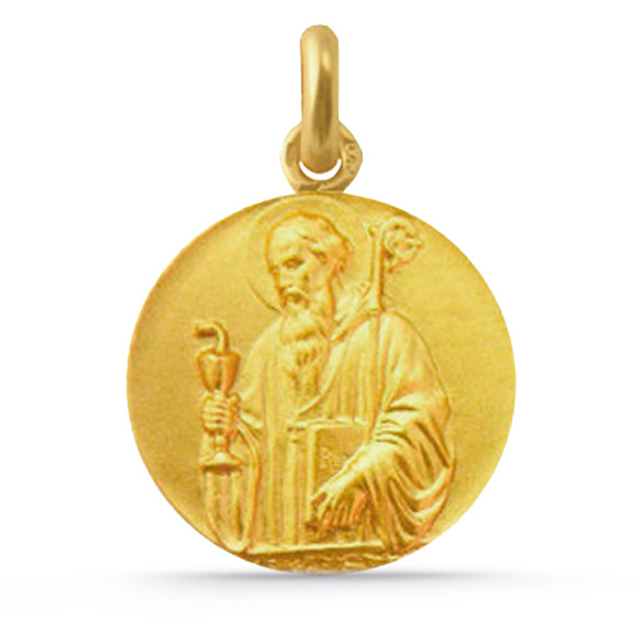 Saint Benedict Medal 18K Gold. 04517130052