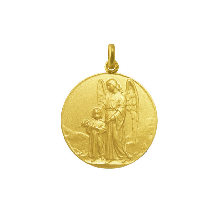 Medalla Ángel de la Guarda Oro 18K