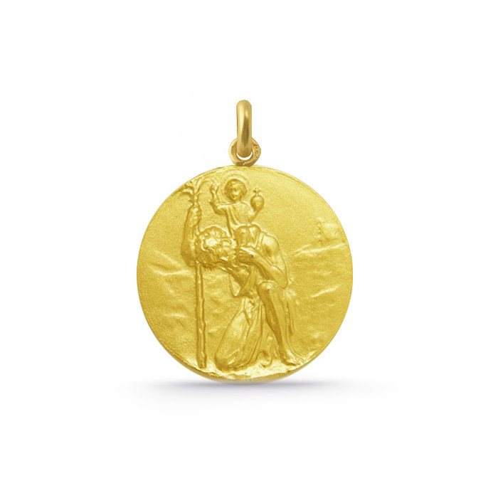 Saint Christopher Medal 18k Gold 04517090052