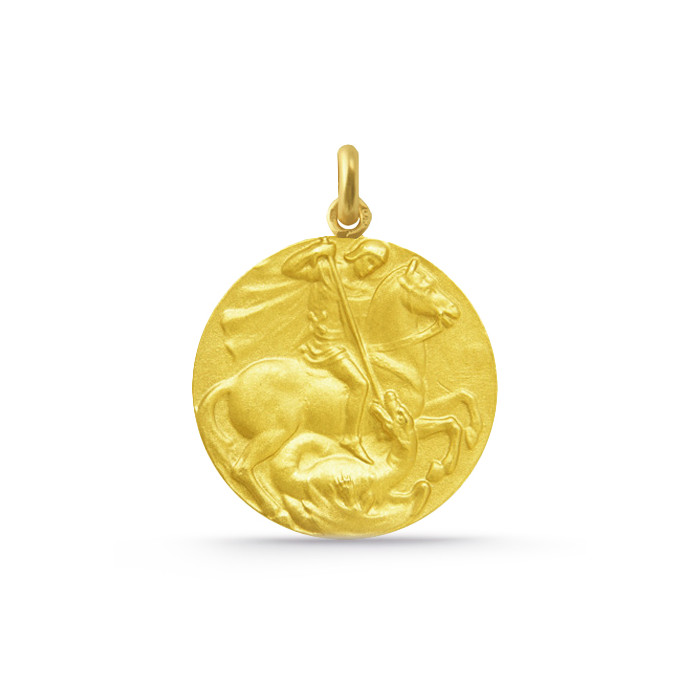 Saint George Medal 18k Gold 04517100052