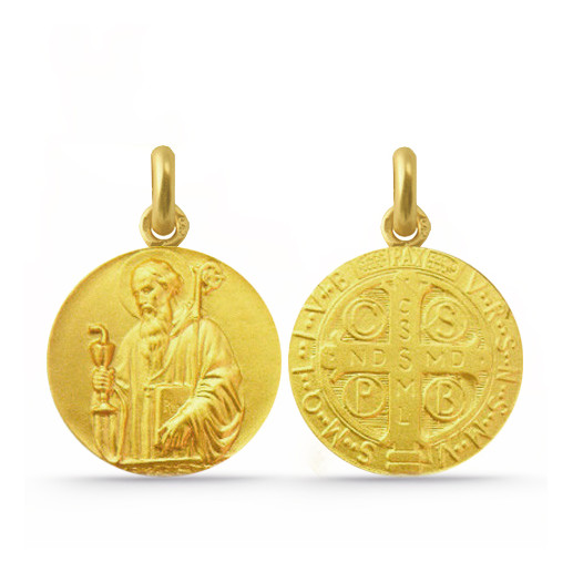 Medalla San Benito Oro 18 kt. 04517110052