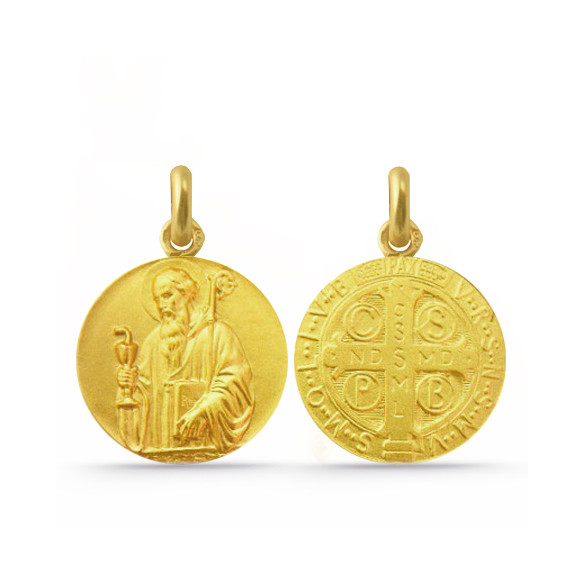 Medalla San Benito Oro 18 kt. 04517110052