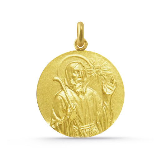 Medalie San Francisco de Paula Aur 18K