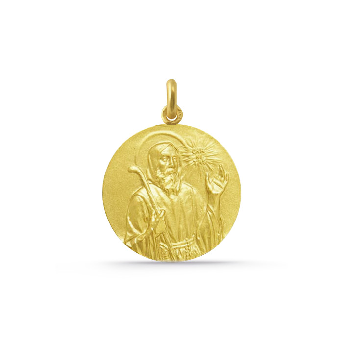 Medalie San Francisco de Paula Aur 18K