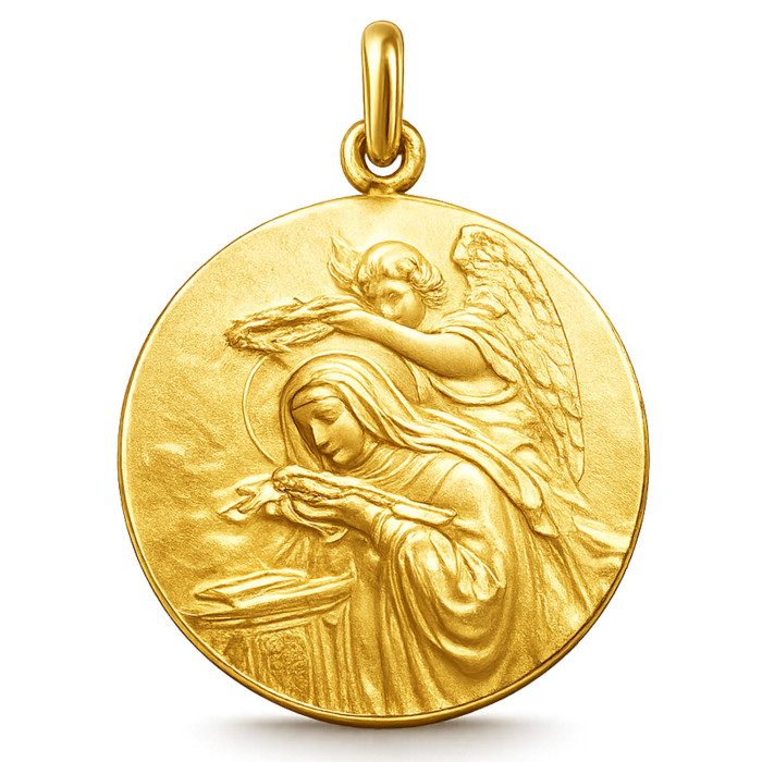 Medalla Santa Rita Oro 18K 04517550052
