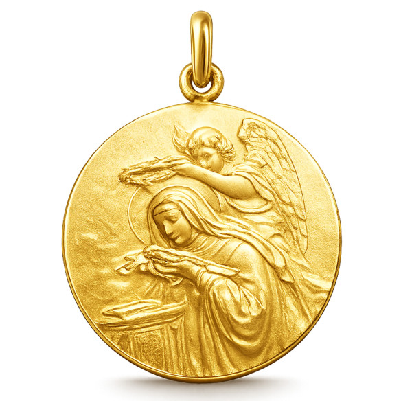 Medalie Sfânta Rita Aur 18K