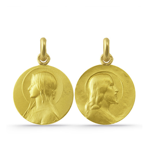 Scapular Savior and Virgin Veil 18k 04518070052