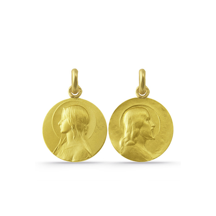 Scapular Savior and Virgin Veil 18k 04518070052