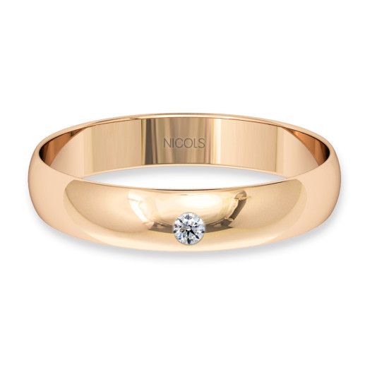 Alianza Atenea Oro Rosa Diamante 0.02 99411003300 99411003300