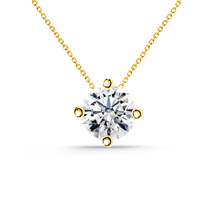 Collar oro diamante Grace Twisted 0.10-1.50 Ct 99927421045