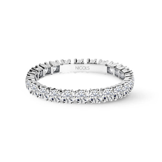 Alianza Completa Eternity Diamanter Churumbella 1,15 til 1,30 Carat