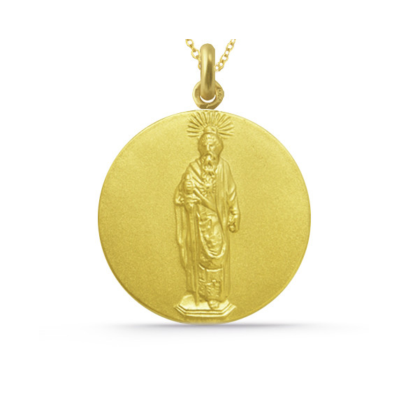Medalla San Pablo Oro 18K