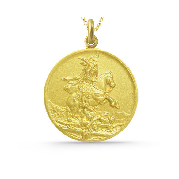 Medalla San Jaime Oro 18 kt .04517040052