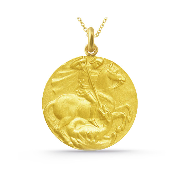 Medalla San Jorge Oro 18 kt 04517100052