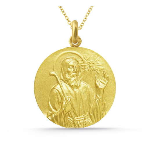 Medalla San Francico de Paula Oro 18 kt. 04517120052 2