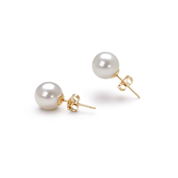 Ohrringe von Cultivated Pearl Yellow Gold