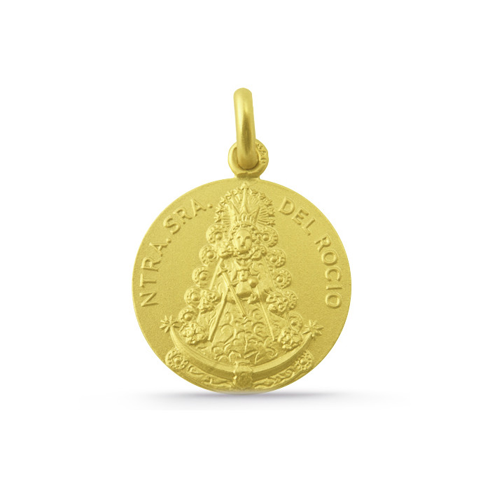 Medalla Virgen del Rocío Oro 18k04515270052