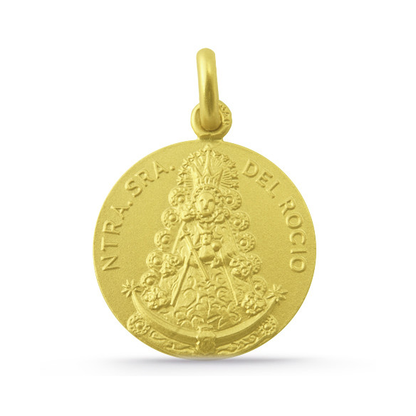 Medalla Virgen del Rocío Oro 18k04515270052