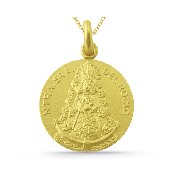 Medalla Virgen del Rocío Oro 18k04515270052