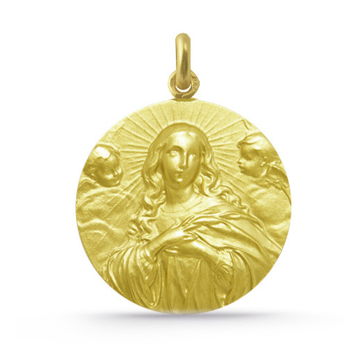 Medalla Inmaculada Concepción 18kt. 04515350052