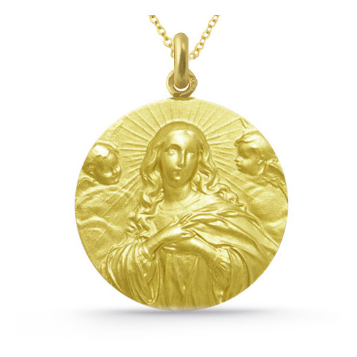 Medalla Inmaculada Concepción 18kt. 04515350052 2