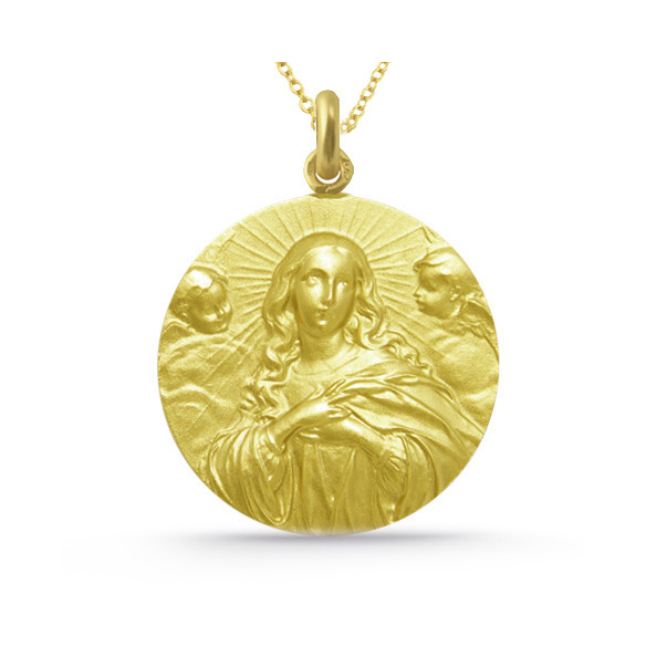 Immaculate Conception Medal 18k 04515350052