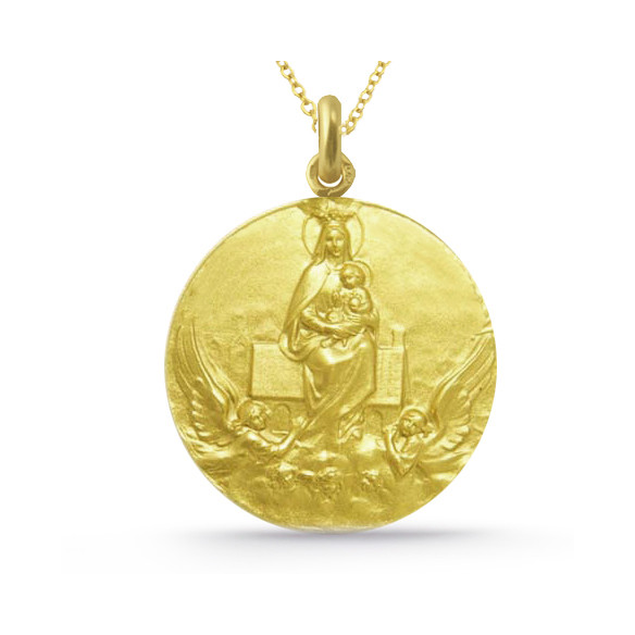 Virgin of Loreto Medal 18k Gold 04510400052