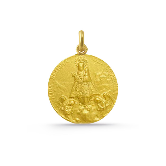 Medalla Virgen Covadonga 18Kt. 04515430052
