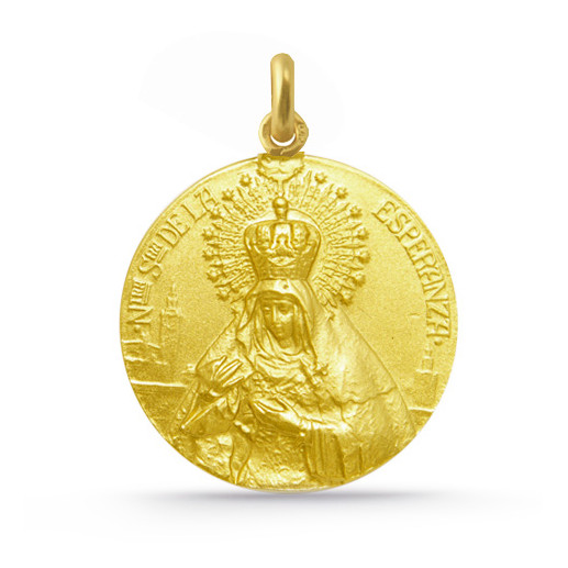 Virgin Hope Macarena Medal 18k 04515500052