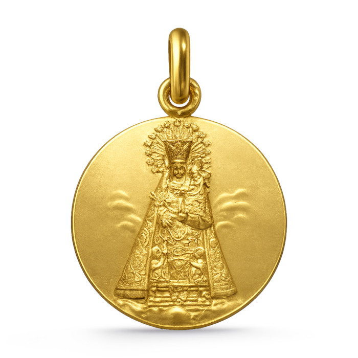 Medalla Virgen de los Desamparados 18k 04515520052