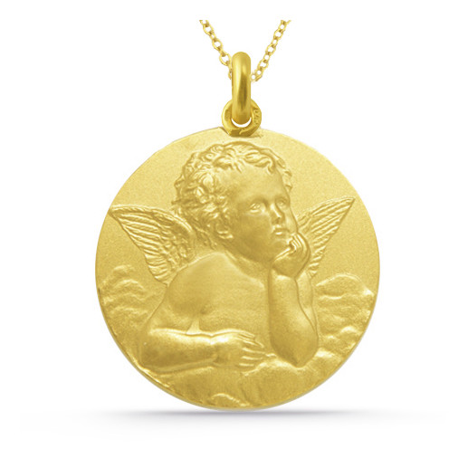 Seraphim Angel Medal 18kt Gold 04516050052 2