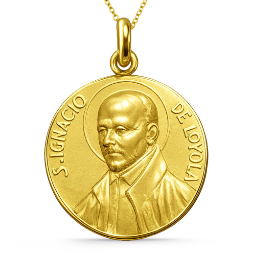 Medalla San Ignacio de Loyola Oro 18K 04517150052 2