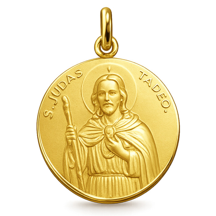 Medalla San Judas Tadeo Oro 18K 04517160052