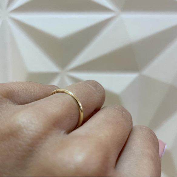 Allianzen Gelbgold ATENEA | 18kt Massiver Ehering