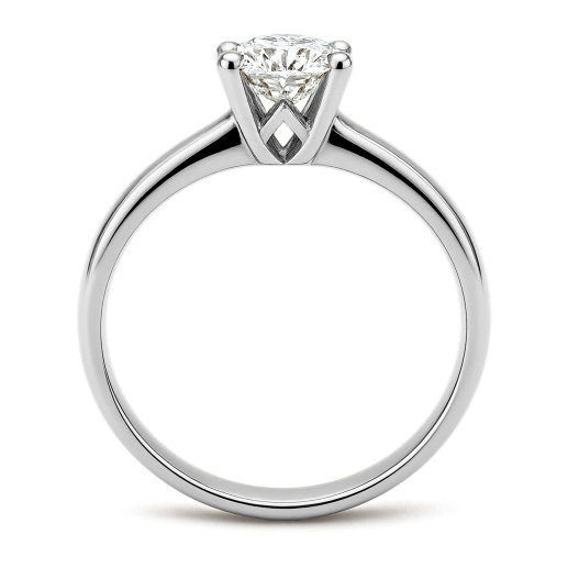 Frida 0.10 to 0.70 carat diamond ring in platinum 2