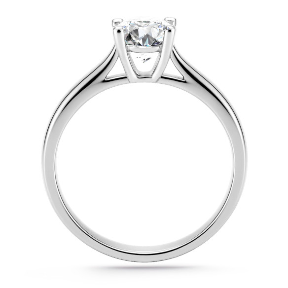 Nancy platinum engagement ring 0.10 to 0.70 carats