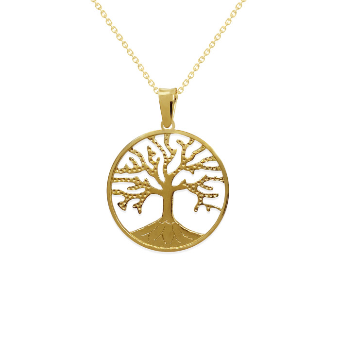 Colgante Arbol Vida Oro 18kt 9992918xx40